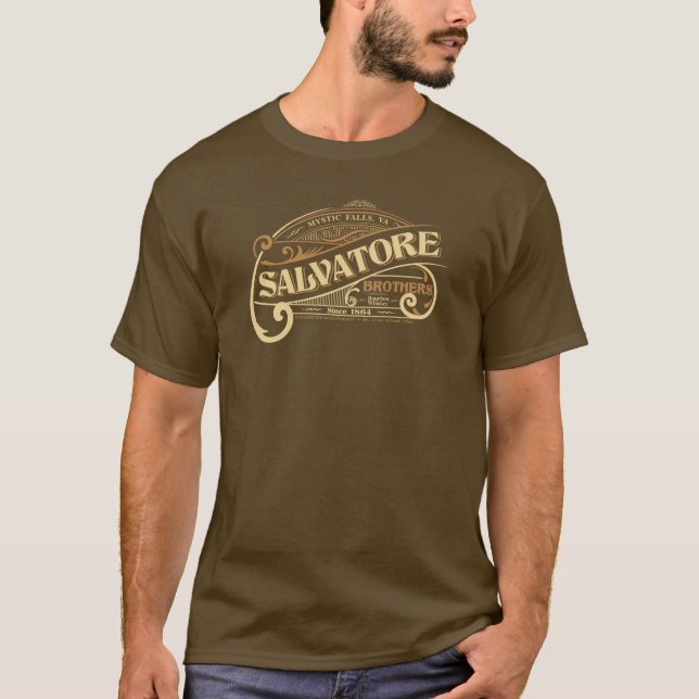 Playera Salvatore Brother's Bourbon T-Shirt (Front)
