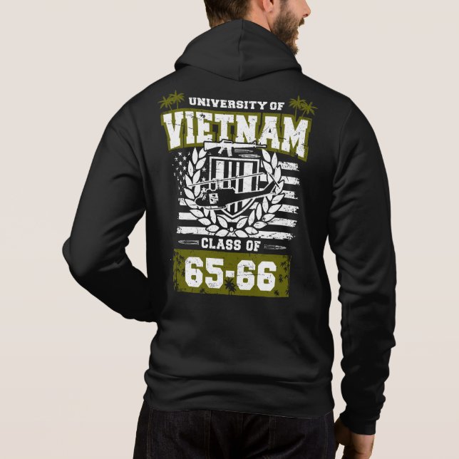 Playera University of Vietnam / 1965 - 1966 Hoodie (Back)