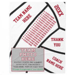 Players NAMES, PHOTO, Volleyball Coach Gift Ideas Fleece Blanket Players NAMES, PHOTO, Volleyball Coach Gift Ideas Fleece Blanket