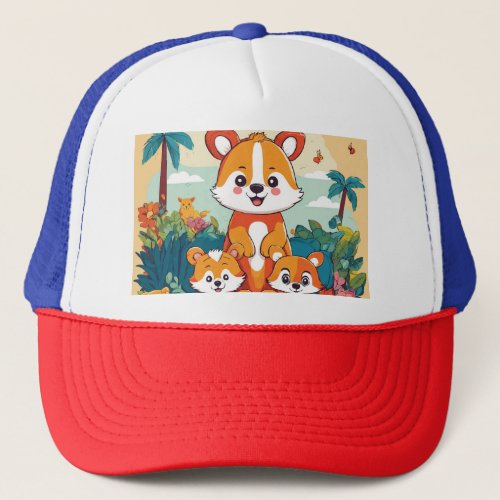 Playful Adventures Kids Cap _ Colorful Comfort for