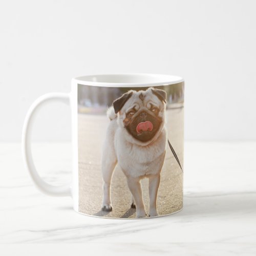 Playful and Cute Dog Lovers Photo Mug
