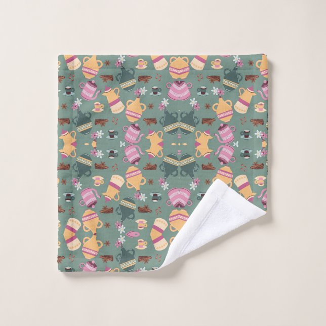 Playful and vibrant towel (Wash Cloth)