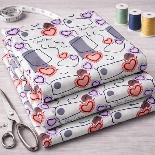 Playful Artdeco Quirky Funky Geometric Pastel  Fabric