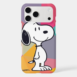 Playful Beagle Cartoon Geometric Pop Art iPhone 17 Pro Max Case