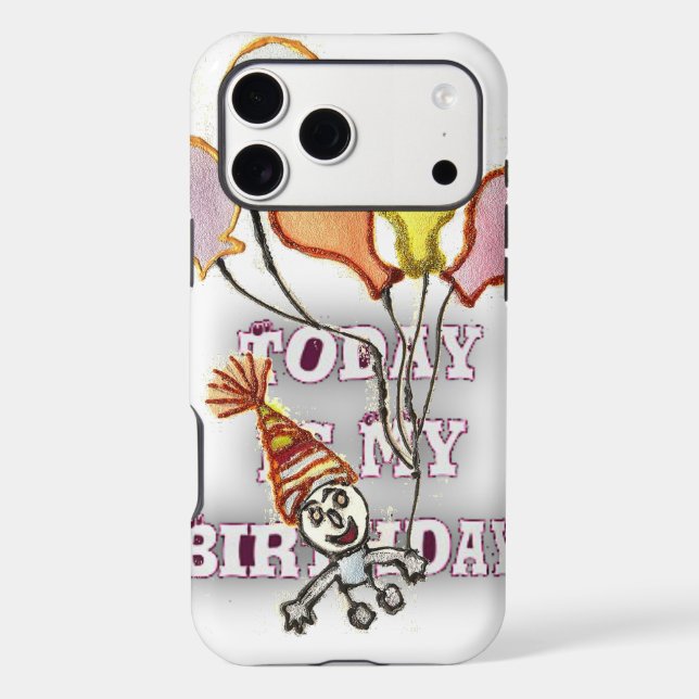 Playful Birthday Greeting: Happy Birthday Bro. Case-Mate iPhone Case (Back)