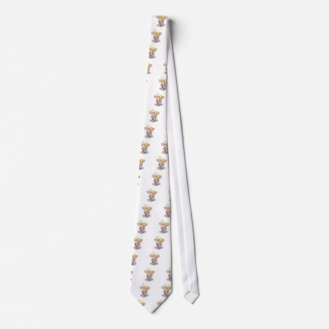 Playful Birthday Greeting: Happy Birthday Bro. Neck Tie (Front)