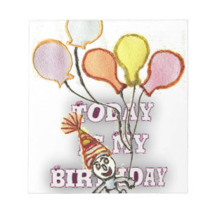 Playful Birthday Greeting: Happy Birthday Bro. Notepad