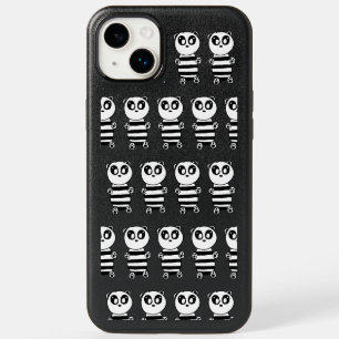 Playful Black and White Panda Art OtterBox iPhone 14 Plus Case
