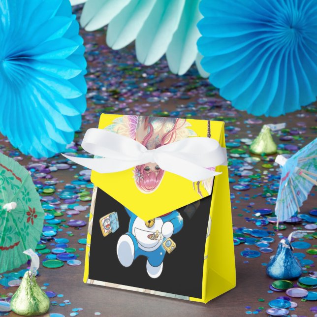 Playful Blue Robot Gift Box for Kids (Party)