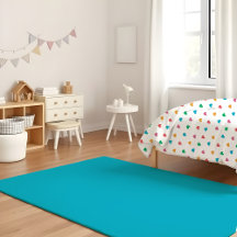 Playful Blue Solid Color