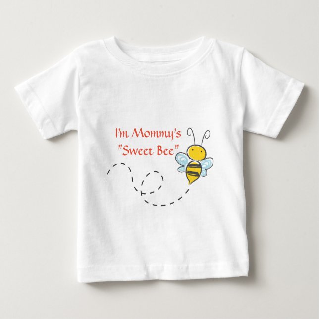 Playful  Bumblebee Sweet Bee  Baby T-Shirt (Front)
