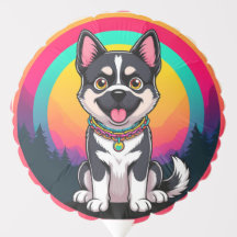Playful Cartoon Dog