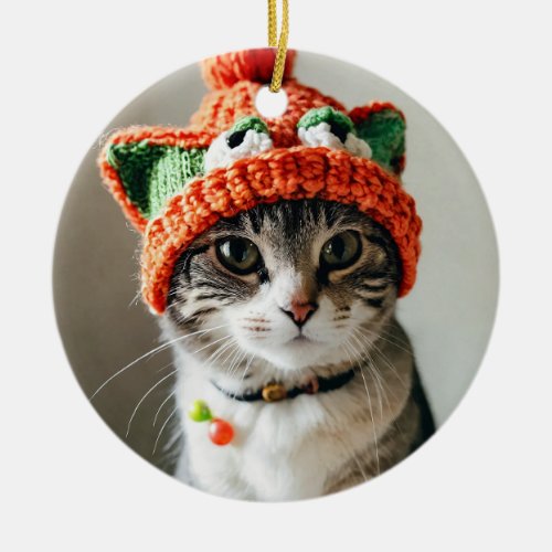 Playful Cat Ornaments 