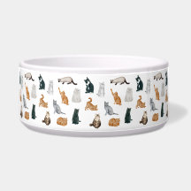 Playful Cats Bowl
