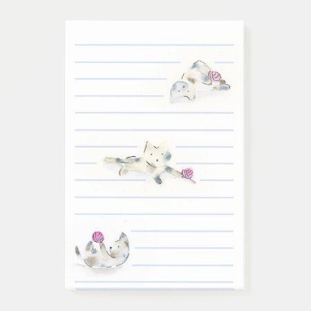 Playful Cats Post-it Notes