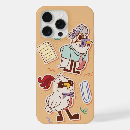 PLAYFUL CHICKEN ANIMALS  iPhone 15 PRO MAX CASE