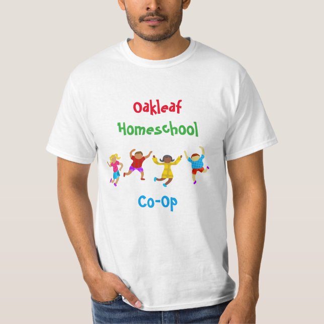 Playful Children Homeschool Co-Op T-Shirt (Front)