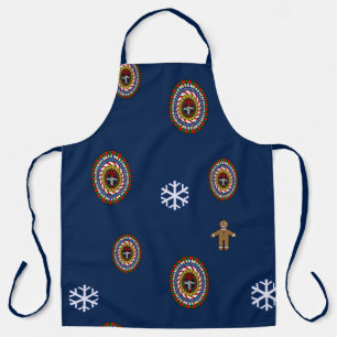 Playful Christmas All-Over Print Apron