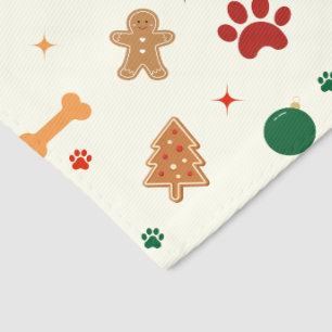Playful Christmas Cat Bandana – Festive Cookies Pet Bandana Collar