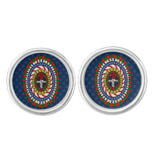 Playful Christmas Cufflinks