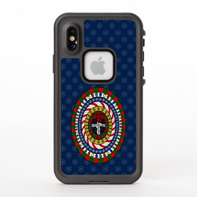 Playful Christmas Lifeproof Case (Back)