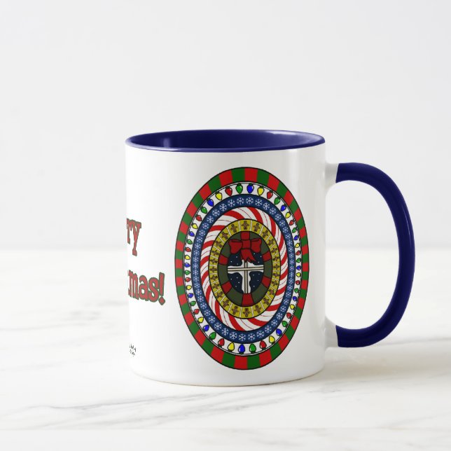 Playful Christmas Mug (Right)