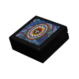 Playful Christmas Tile Box