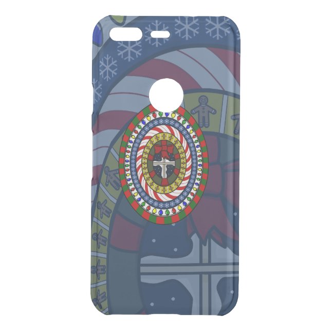 Playful Christmas Uncommon Phone Case (Back)