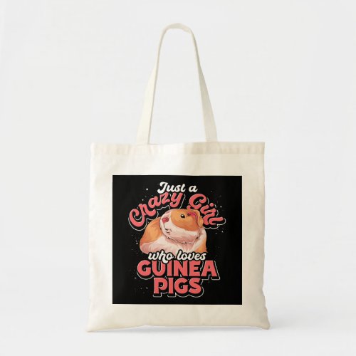 Playful Clay Girl Dreams of Guinea Pig Adventures Tote Bag