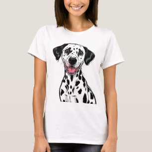 Playful Dalmatian Puppy T-Shirt