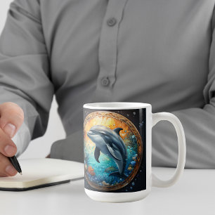 Playful Dolphin Coffee Mug