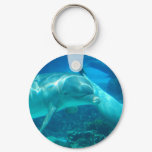 Playful Dolphins Keychain