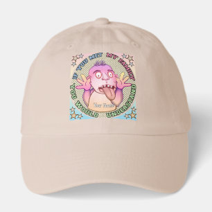Playful family face hat