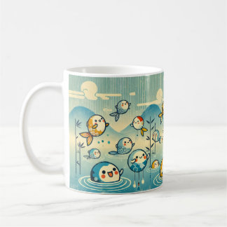 Playful fish Classic Mug, 325 ml Coffee Mug