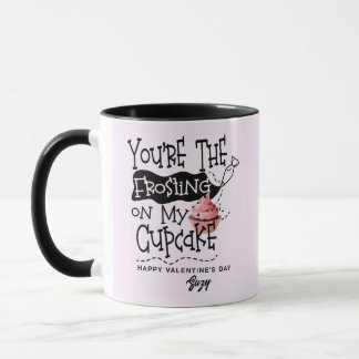 Playful Frosting on My Cupcake Valentine Mug