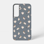 Playful Ghosts Halloween Pattern Samsung Galaxy S22 Case