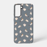 Playful Ghosts Halloween Pattern Samsung Galaxy S21 Case