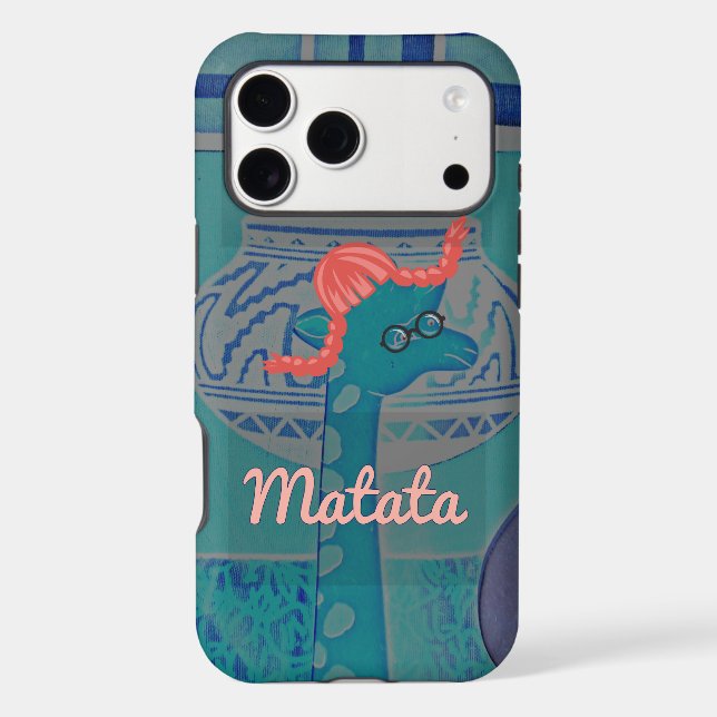 Playful Giraffe Art: An African Delight Case-Mate iPhone Case (Back)