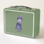 Playful Gnome Metal Lunch Box