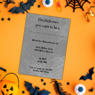 Playful Halloween Fun Customize Invitation