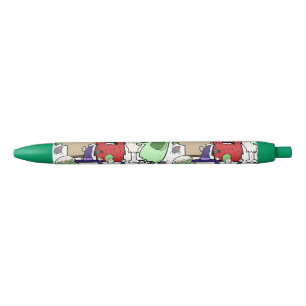 Playful hand drawn cute Ghost Fun art cartoon Pen