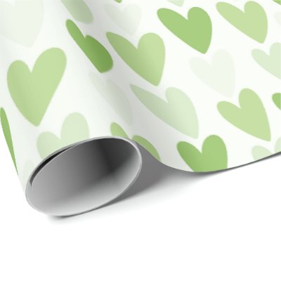 Playful Hand-Drawn Heart Pattern Wrapping Paper