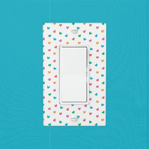 Playful Hearts Light Switch Cover