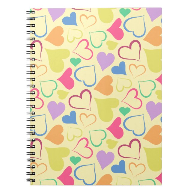 playful hearts notebook (Front)