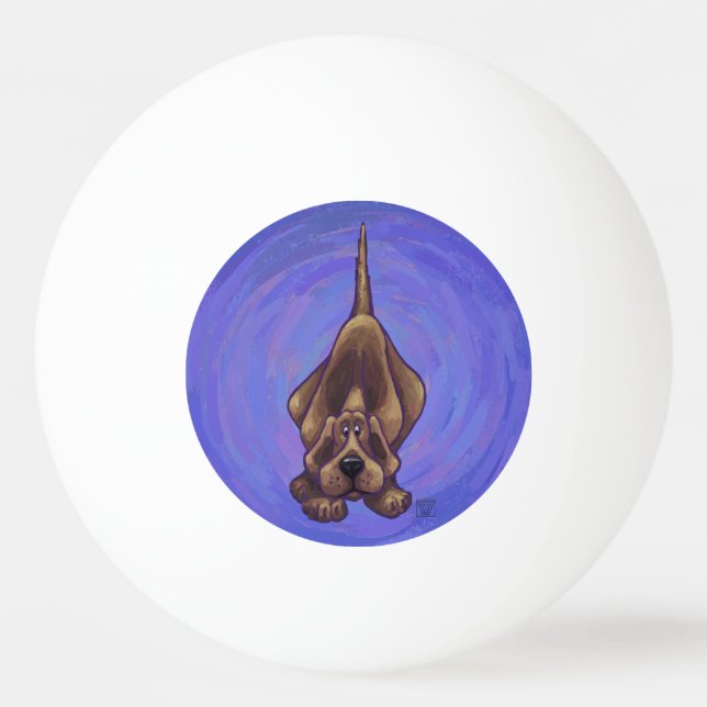 Playful Hound Dog Gifts & Accessories Ping-Pong Ball (Back)