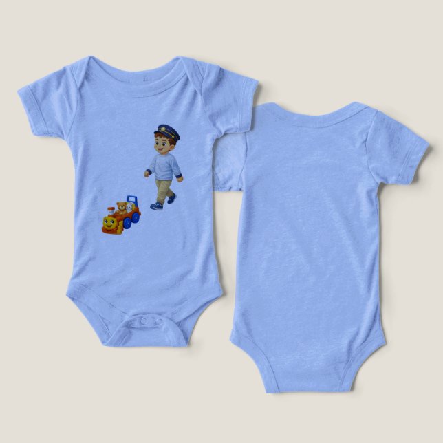 Playful Illustrations Infant T-shirt (Design Front & Back)