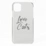 Playful, joyful, modern, cute design of Love Cats iPhone 11 Case