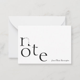 Playful Just a Note in Motion with Script Name