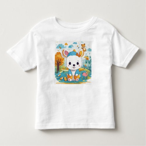 Playful Kids Animal Printed Baby Toddler T_Shirt