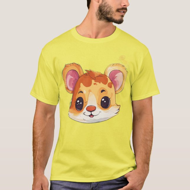 Playful Kids Animal T-Shirt Design:  (Front)